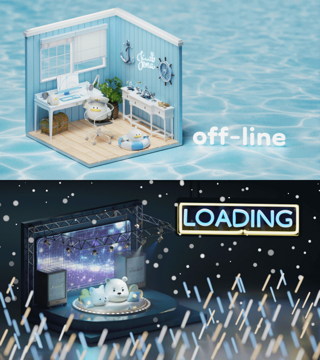 Isometric Background