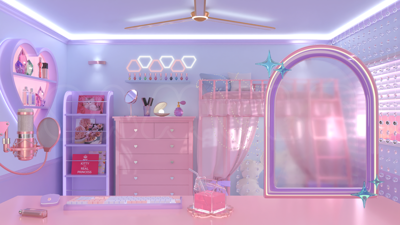 Pink room