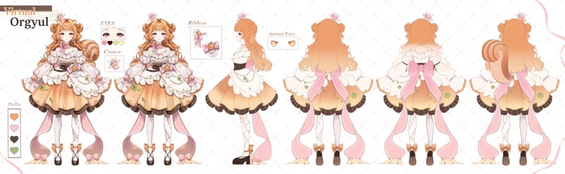 오귤.Charater sheet