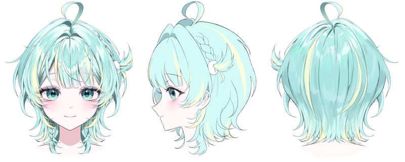 소심한 앵무 . Head Sheet