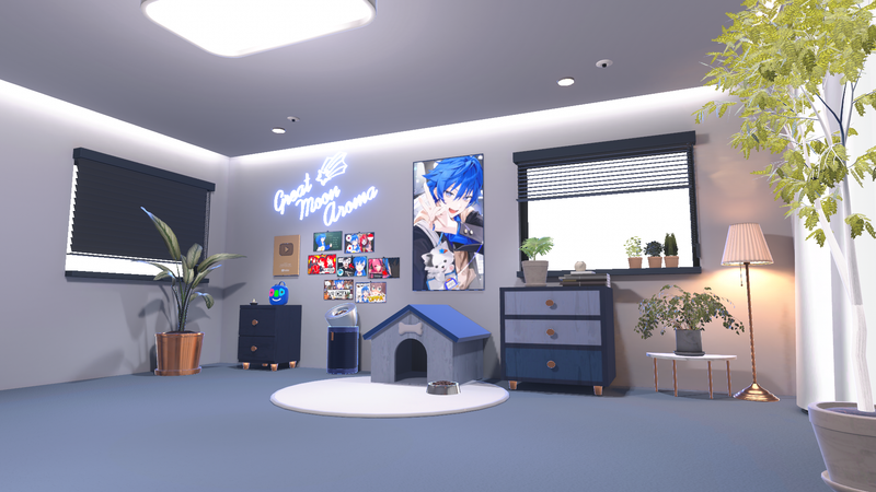 [VRChat] 블루점프 '대월향'님 방